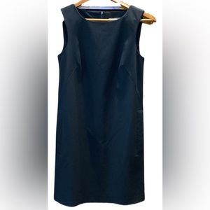 Zara Black Sleeveless Sheath Dress w/ Pockets - Size XS